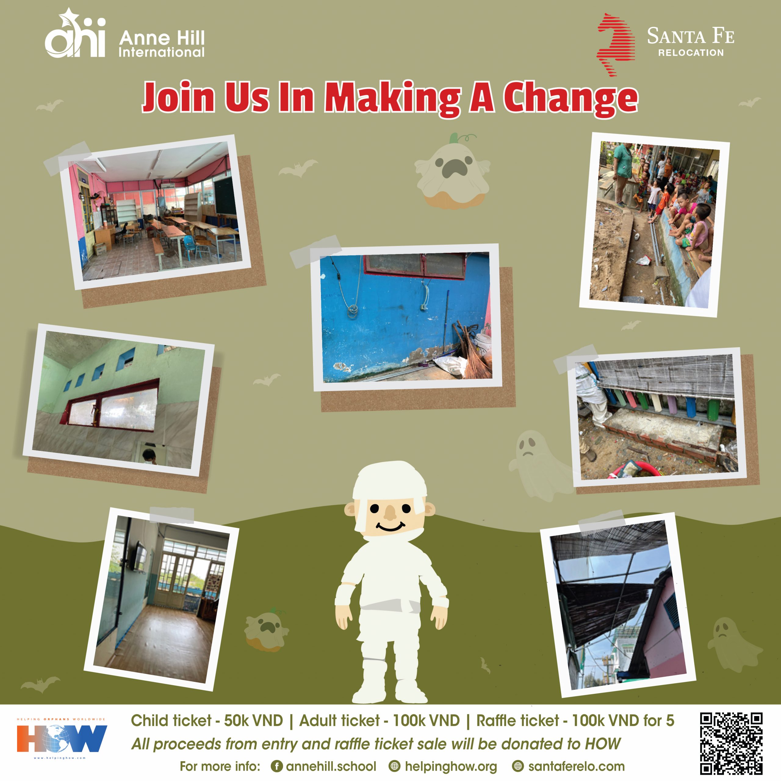 [HOW-OWEEN CHARITY BAZAAR 2022] JOIN US IN MAKING A CHANGE TO BUILD A BETTER COMMUNITY
