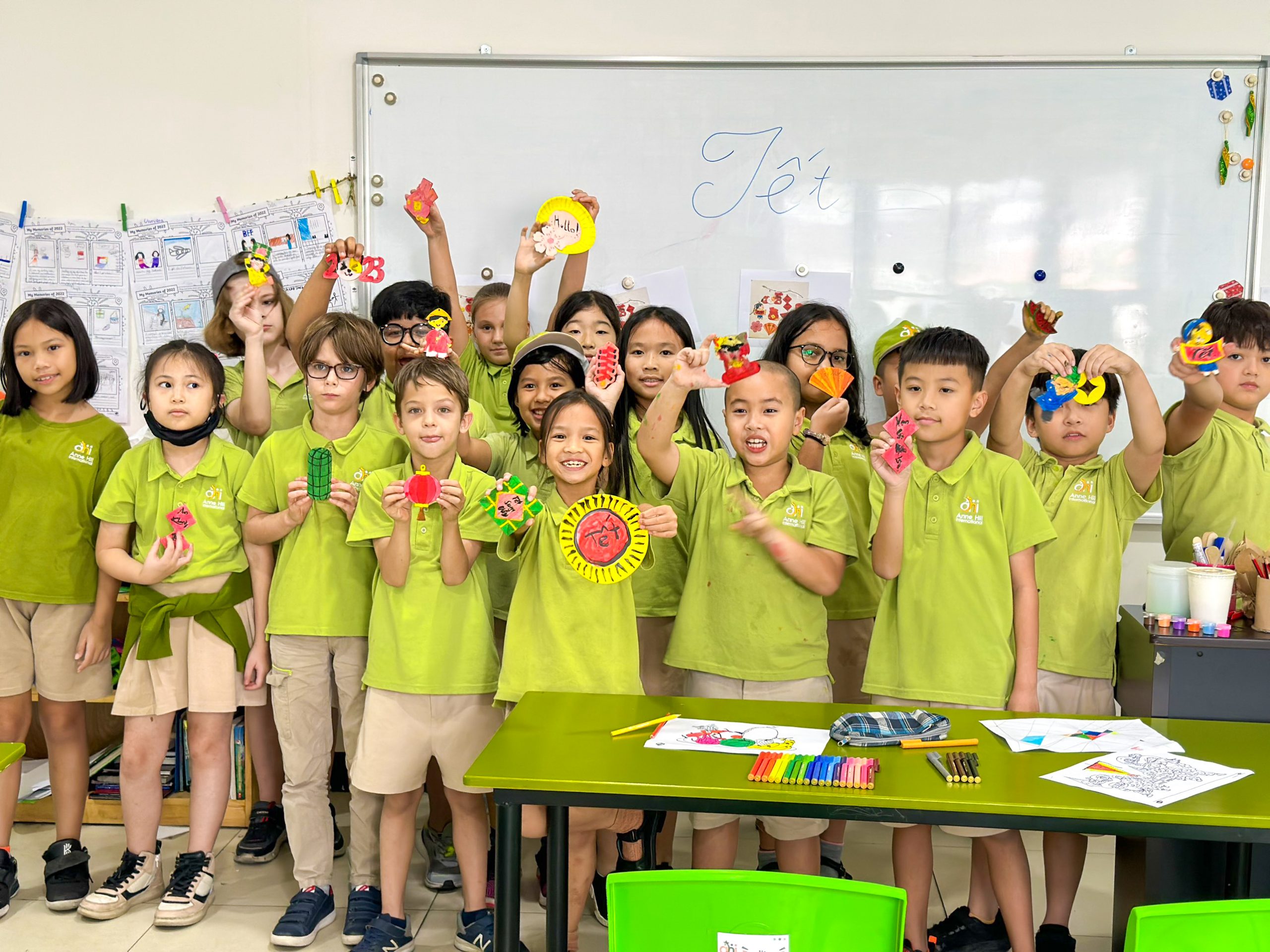 Tet Preparation At Anne Hill International School